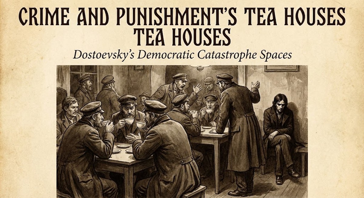 Crime and Punishment's Tea Houses: Dostoevsky's Democratic Catastrophe Spaces