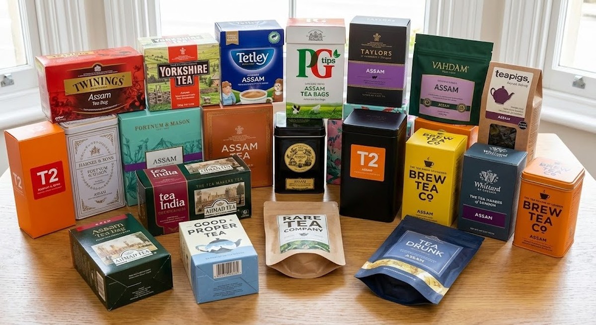 Assam tea bags