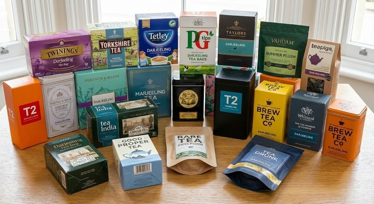 Darjeeling tea bags