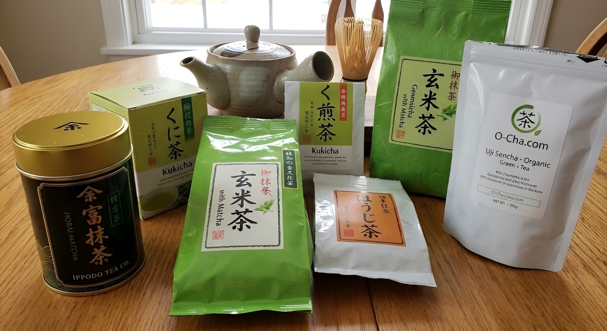 Green tea cup
