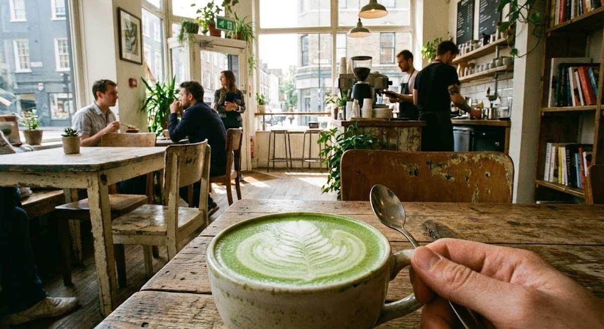 Matcha latte powder