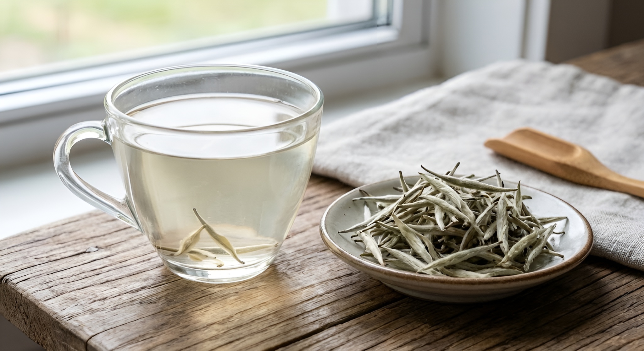 Silver needle tea