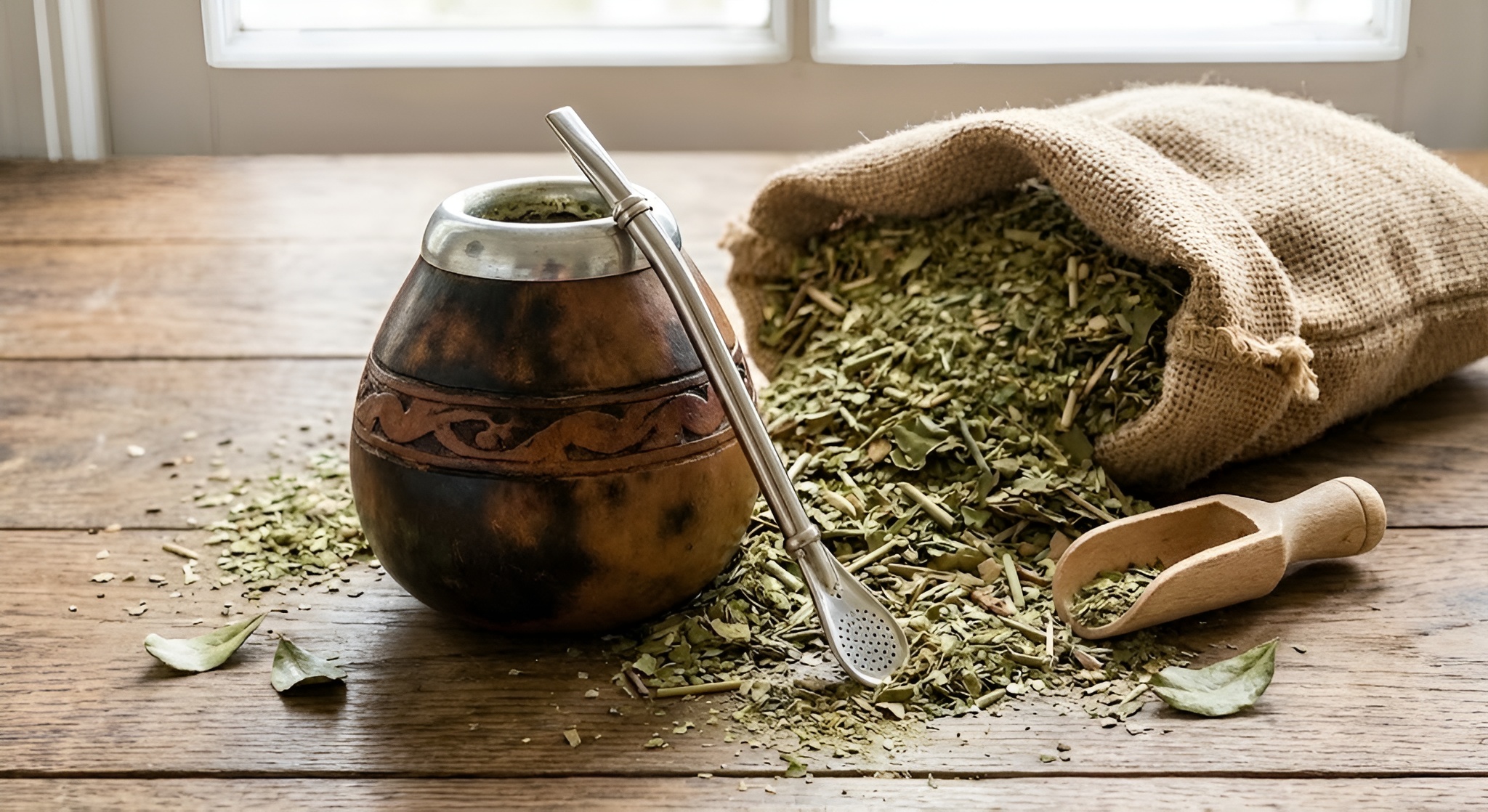 Yerba mate gourd